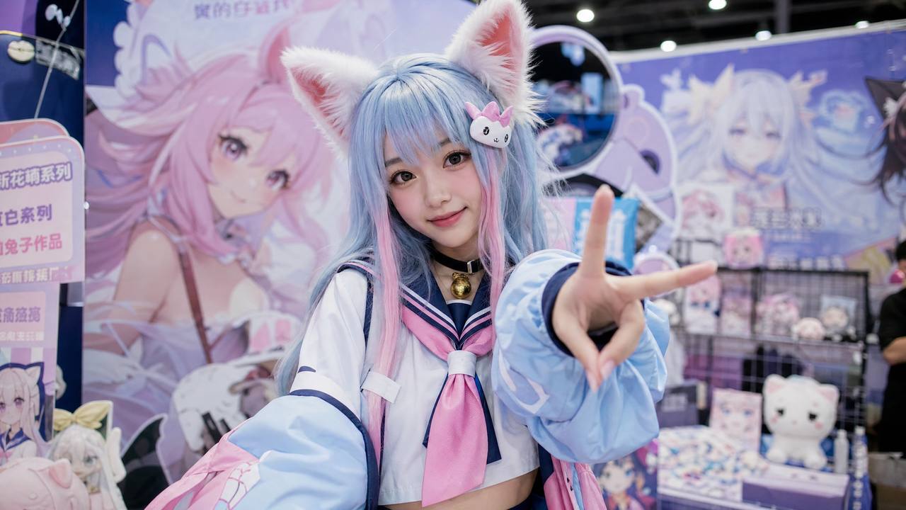 少女萝莉动漫cosplay视频