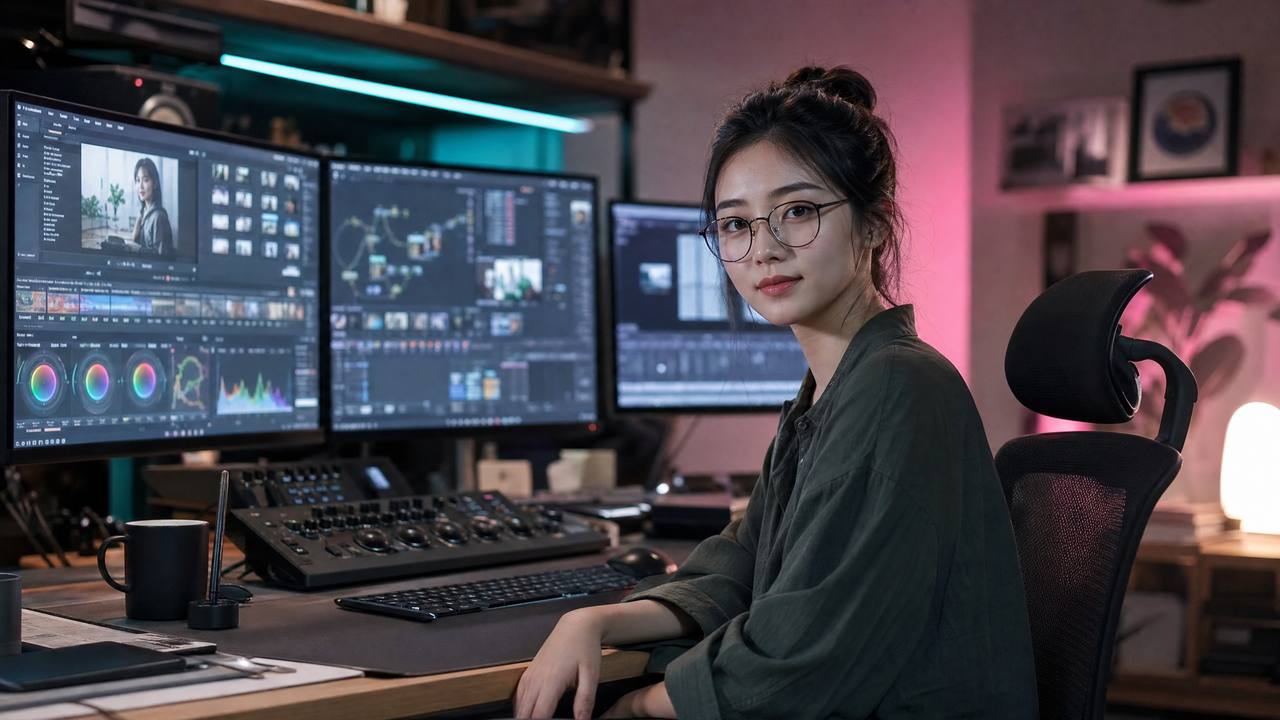 少女萝莉视频剪辑教程